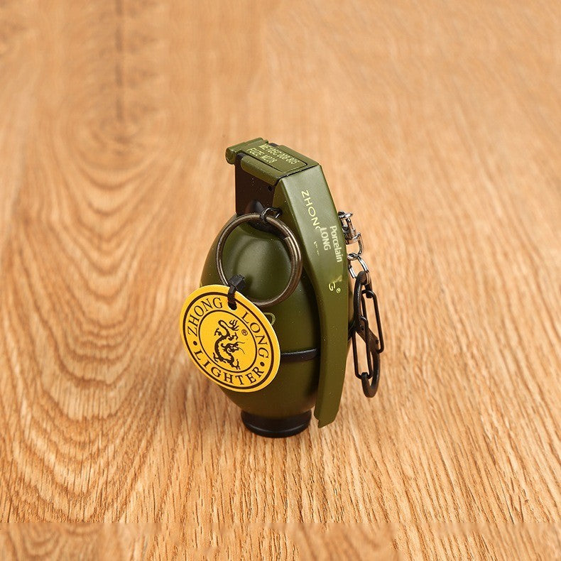 Machine Paint Grenade Windproof Gas Lighter