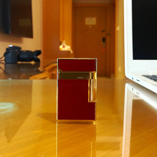 Red Retro Lighter Bright Sound Brass