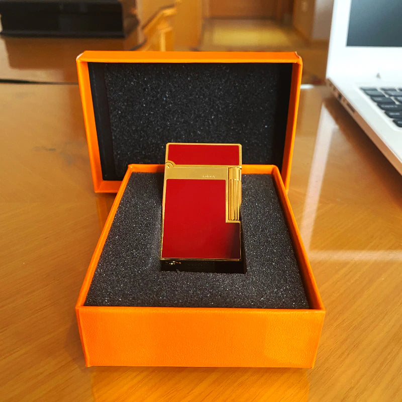 Red Retro Lighter Bright Sound Brass